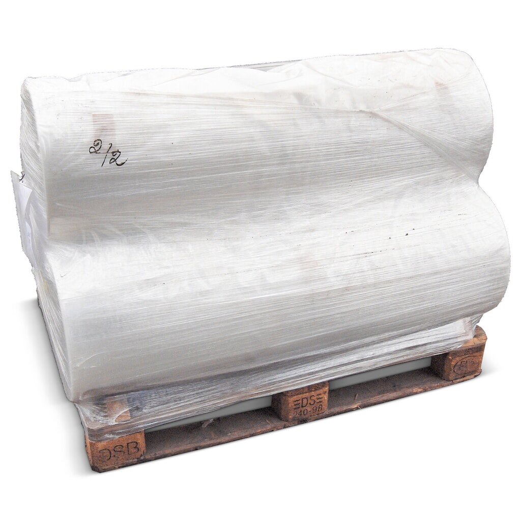 Film rétractable en PE, longueur du tube 200 m, lxP 850x650 mm Illustration du produit: Film rétractable en PE, longueur du tube 200 m, lxP 850x650 mm