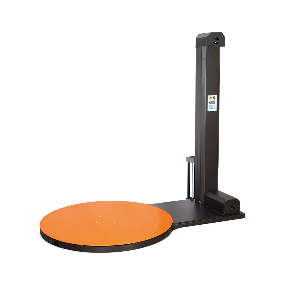 Illustration du produit: Enrouleur de palette Basic, plateau rotatif Ø 1 500 mm, hauteur de banderolage 2,100 mm
