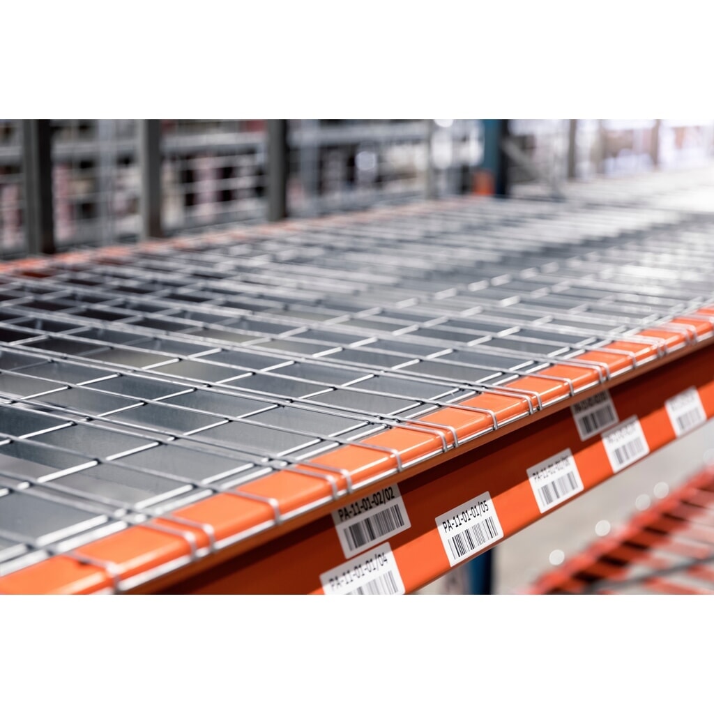 Fond grillagé Steinbock® pour rayonnages à palettes, capacité de charge par emplacement 500 kg, 24 pcs/UV N° de l'image du produit 4 : Fond grillagé Steinbock® pour rayonnages à palettes, capacité de charge par emplacement 500 kg, 24 pcs/UV