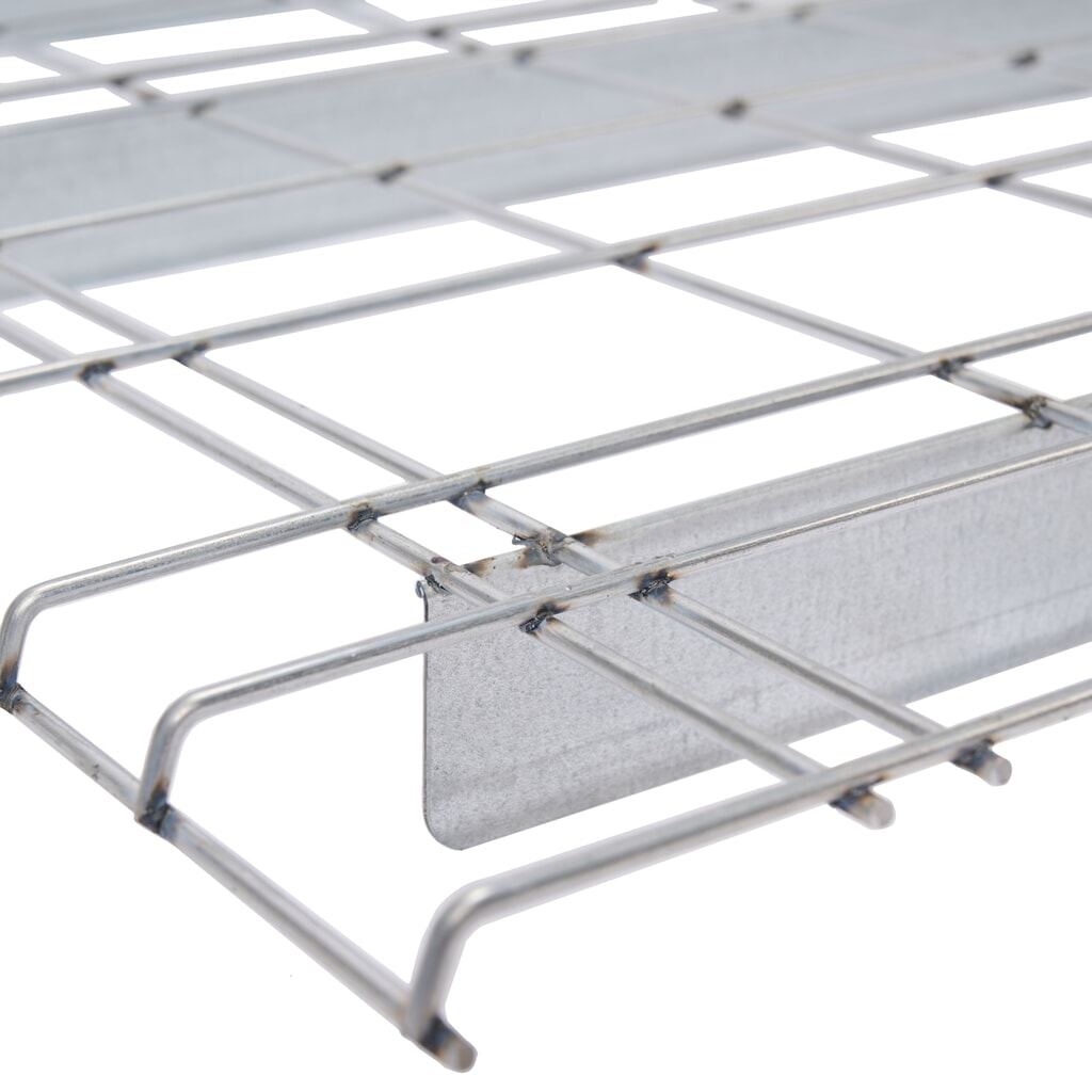 Fond grillagé Steinbock® pour rayonnages à palettes, capacité de charge par emplacement 500 kg, 24 pcs/UV N° de l'image du produit 15 : Fond grillagé Steinbock® pour rayonnages à palettes, capacité de charge par emplacement 500 kg, 24 pcs/UV