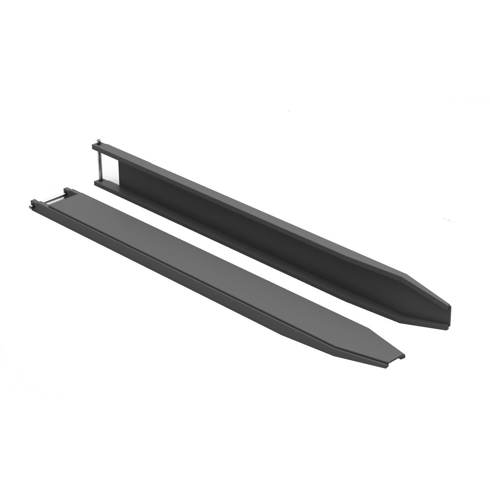 Illustration du produit: Rallonge de fourche, version ouverte, longueur : 1 600 mm, section des bras de fourche : 80 x 40 mm