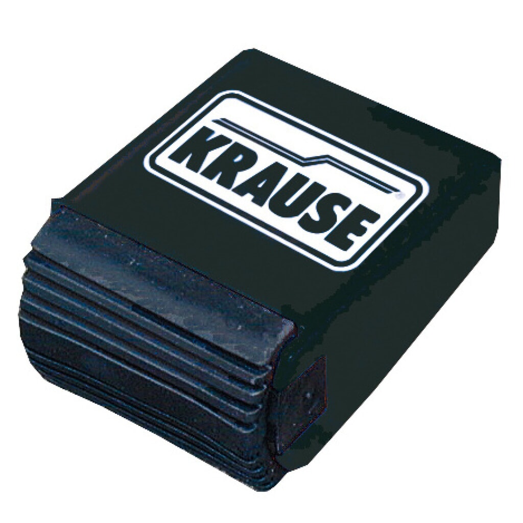 Capuchon de pied pour traverse d'échelle KRAUSE®, électroconducteur Illustration du produit: Capuchon de pied pour traverse d'échelle KRAUSE®, électroconducteur