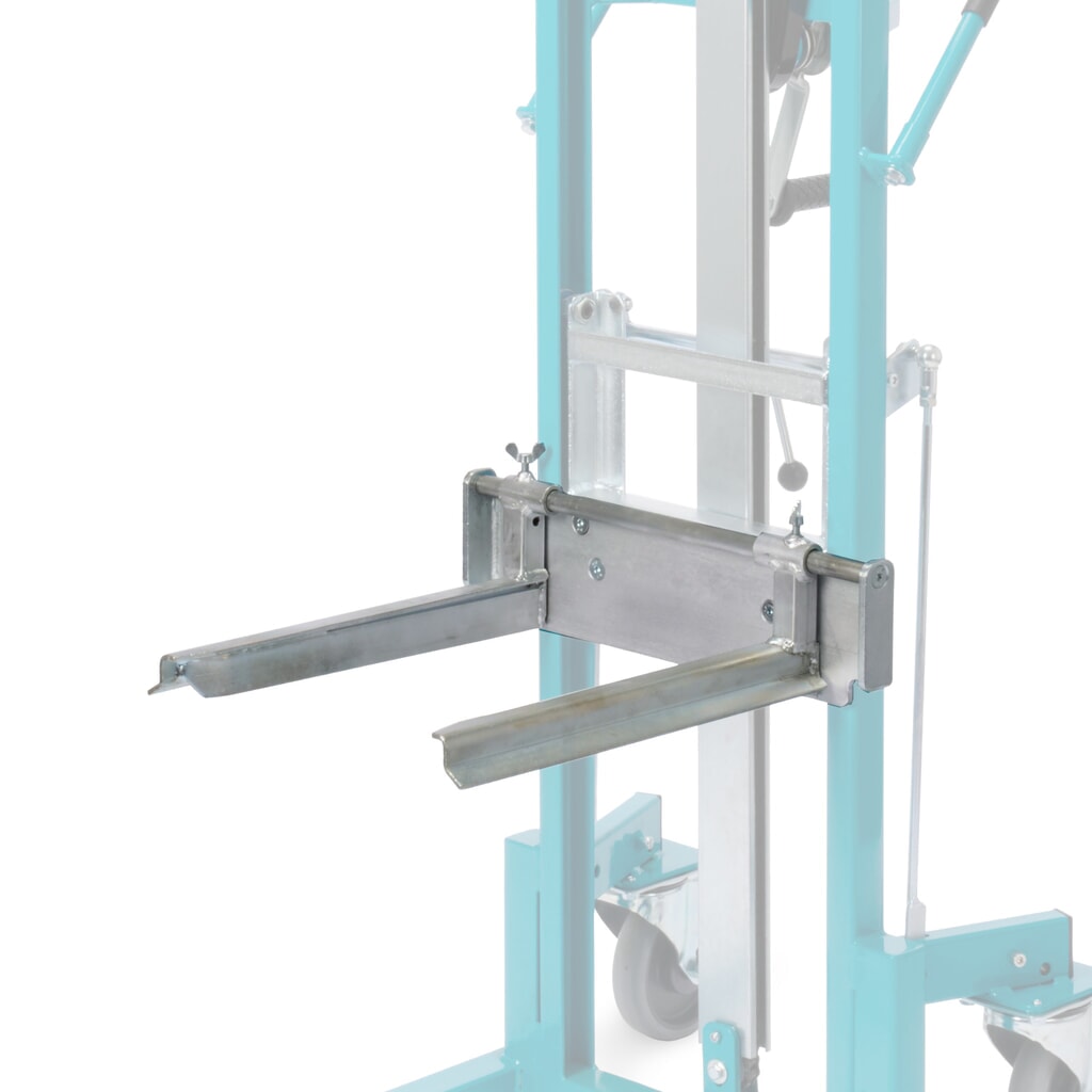Bras de fourche pour chariot de levage Ameise®, réglables, longueur 450 mm N° de l'image du produit 4 : Bras de fourche pour chariot de levage Ameise®, réglables, longueur 450 mm