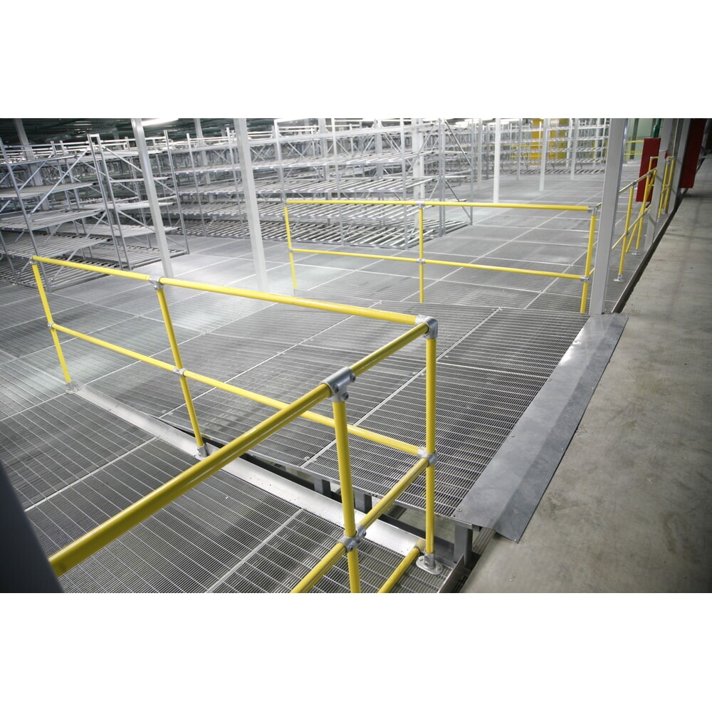 N° de l'image du produit 3 : Rallonge pour rambarde de sécurité KwikKit®, longueur 1.500 mm, galvanisée