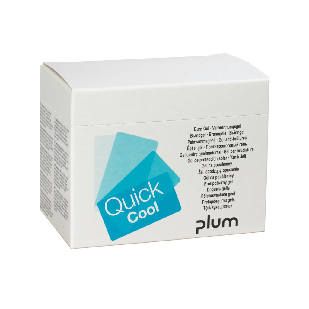 Gel pour les brûlures Plum QuickCool, lot de 6x 18 pcs Illustration du produit: Gel pour les brûlures Plum QuickCool, lot de 6x 18 pcs