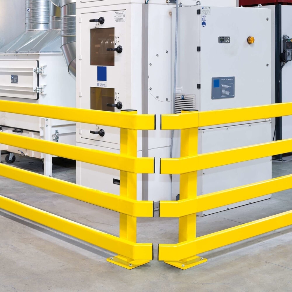 N° de l'image du produit 5 : Glissière de protection à profilé en C, pour l’extérieur, galvanisé + recouvert de plastique, longueur 2 000 mm