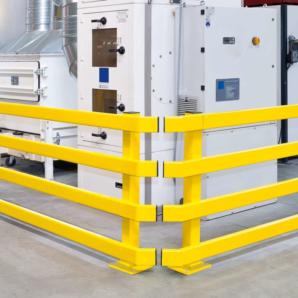 Glissière de protection à profilé en C, pour l’extérieur, galvanisé + recouvert de plastique, longueur 1 500 mm N° de l'image du produit 6 : Glissière de protection à profilé en C, pour l’extérieur, galvanisé + recouvert de plastique, longueur 1 500 mm