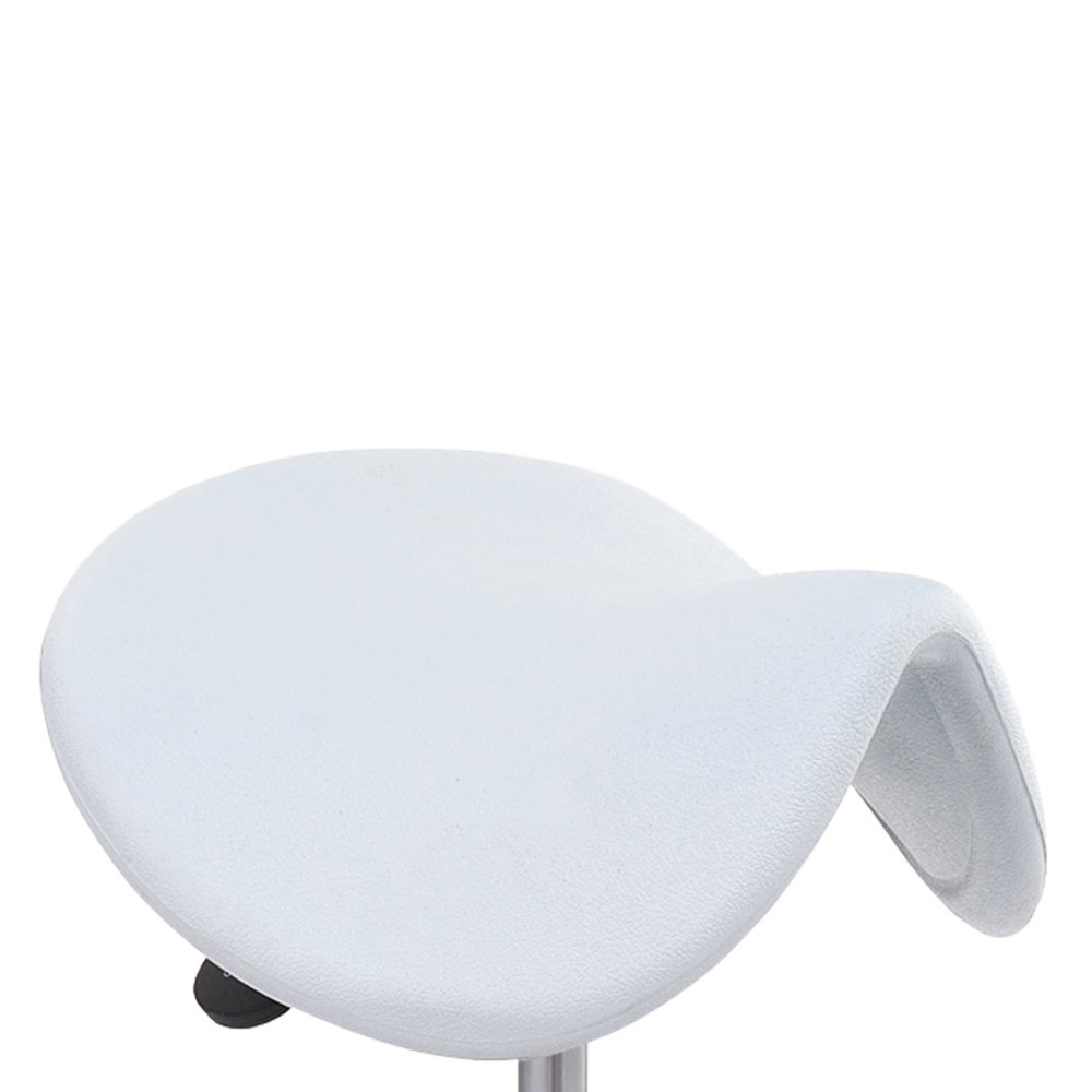 N° de l'image du produit 2 : Global Stole A/S Tabouret Ergonomic, assise selle en PU, hauteur d’assise comprise entre 480 et 550 mm, roulettes, noir