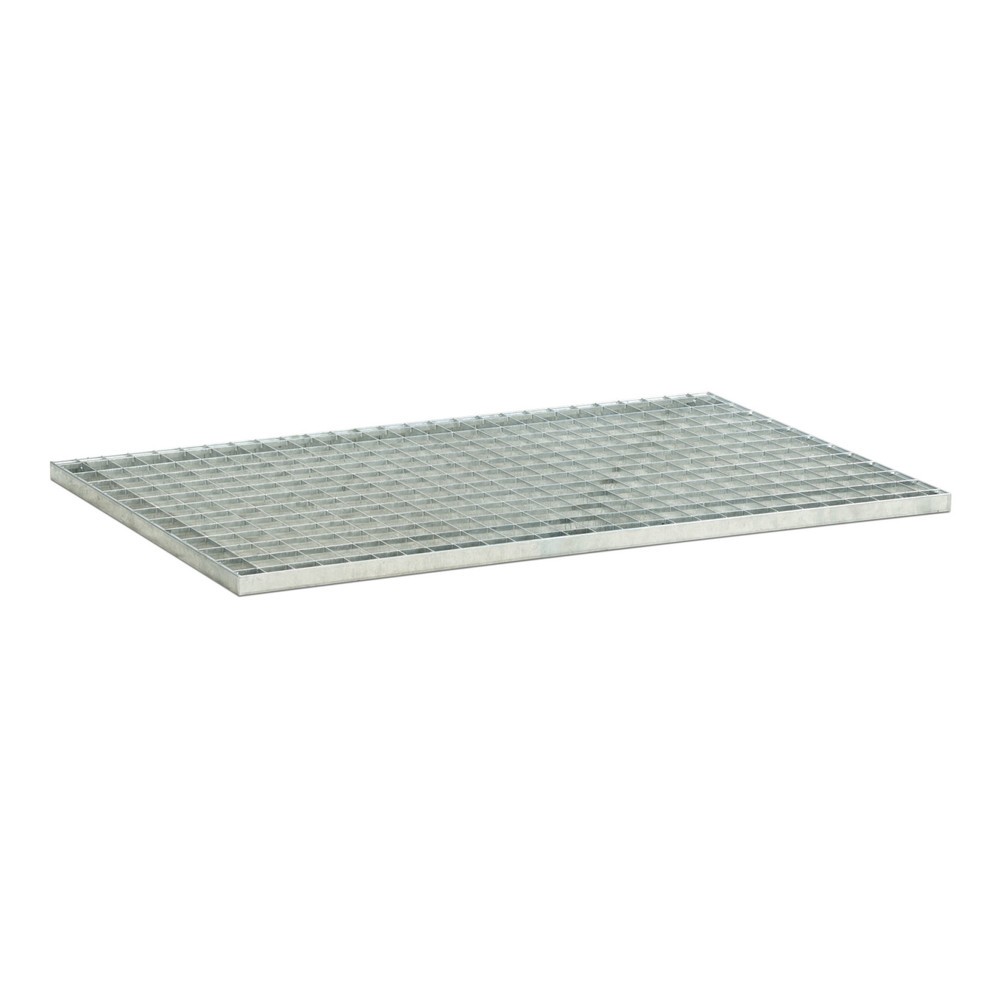 Illustration du produit: Grille en acier pour bac suspendu pour rayonnage en PE CEMO 18/230, 27/230