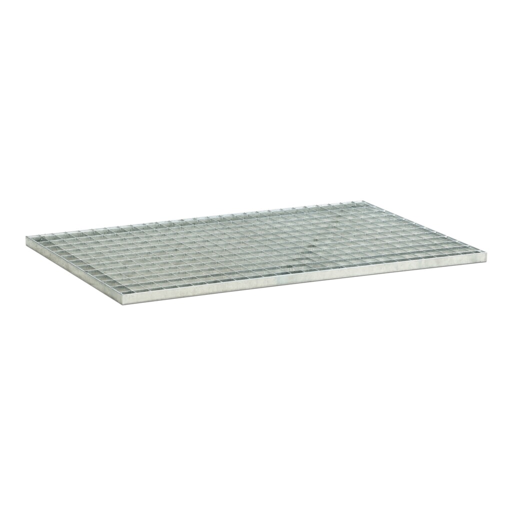 Illustration du produit: Grille en acier pour bac suspendu pour rayonnage en PE CEMO 18/230, 27/230