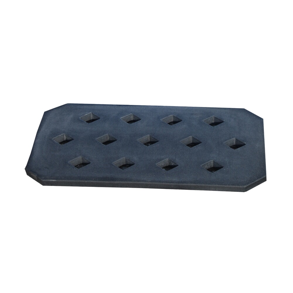Illustration du produit: Grille perforée Bauer® LR-PE 20, en polyéthylène robuste, version en noir