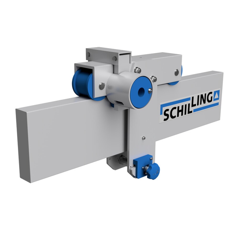 N° de l'image du produit 5 : Grue portique SCHILLING.avec poutre sectionnable, point d’accrochage 1 249-2 349 mm, capacité de charge 500 kg