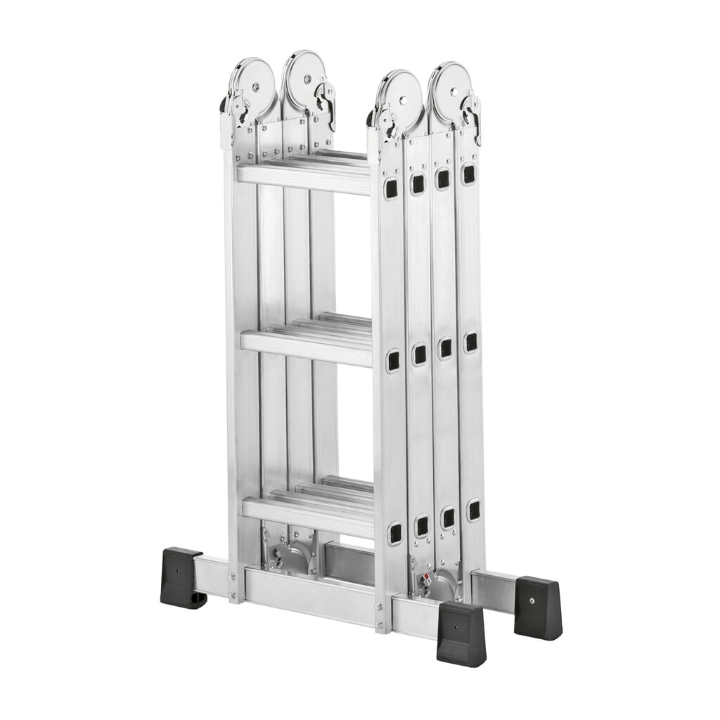 N° de l'image du produit 7 : Hailo M60, échelle universelle en aluminium, 4x3 échelons