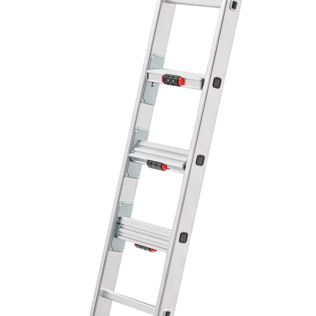 Hailo S110 Pro, échelle multi-usages en 2 parties, 2 x 12 échelons N° de l'image du produit 5 : Hailo S110 Pro, échelle multi-usages en 2 parties, 2 x 12 échelons