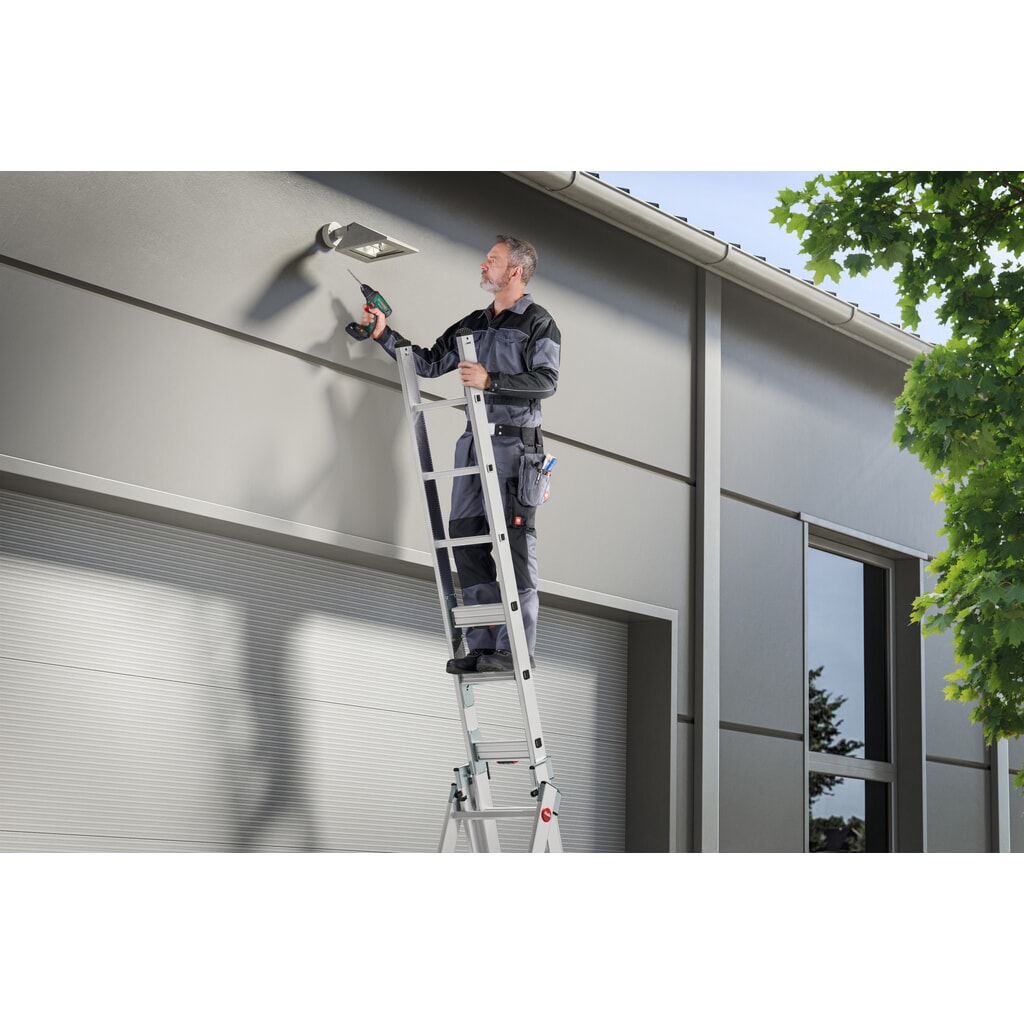 Hailo S120 Pro, échelle multi-usages en 3 parties, 3 x 12 échelons N° de l'image du produit 5 : Hailo S120 Pro, échelle multi-usages en 3 parties, 3 x 12 échelons