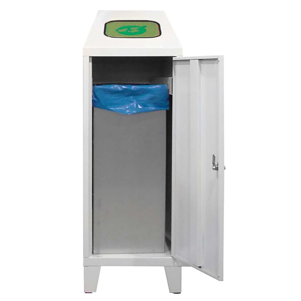 HEMMDAL Collecteur de déchets de recyclage, avec conteneur intérieur, 120 litres N° de l'image du produit 2 : HEMMDAL Collecteur de déchets de recyclage, avec conteneur intérieur, 120 litres