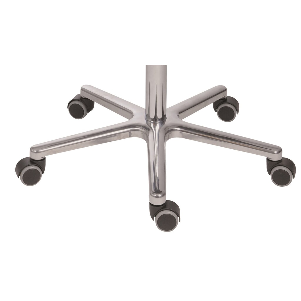 Tabouret pivotant XXL HEMMDAL, assise en hêtre, hauteur d'assise 470-650 mm, roulettes N° de l'image du produit 2 : Tabouret pivotant XXL HEMMDAL, assise en hêtre, hauteur d'assise 470-650 mm, roulettes