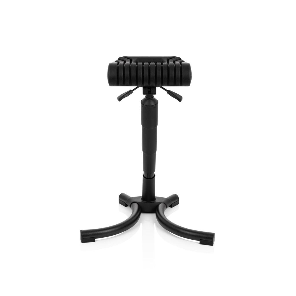 Illustration du produit: Assis debout / siège de travail hjh OFFICE TOP WORK 33 mousse PU, structure métallique, noir
