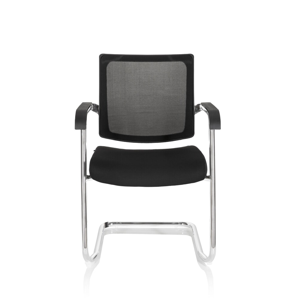 Illustration du produit: Chaise-visiteur / chaise de réunion hjh OFFICE LEVIA V, noir
