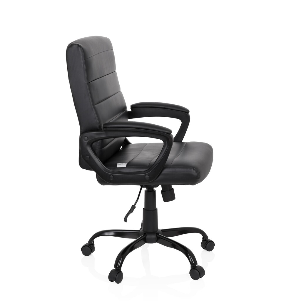 N° de l'image du produit 3 : Siège de bureau / fauteuil de direction hjh OFFICE ERGOSMOOTH BIG PU similicuir, noir