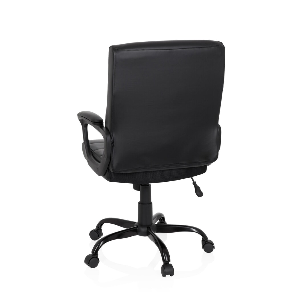 Siège de bureau / fauteuil de direction hjh OFFICE ERGOSMOOTH BIG PU similicuir, noir N° de l'image du produit 6 : Siège de bureau / fauteuil de direction hjh OFFICE ERGOSMOOTH BIG PU similicuir, noir