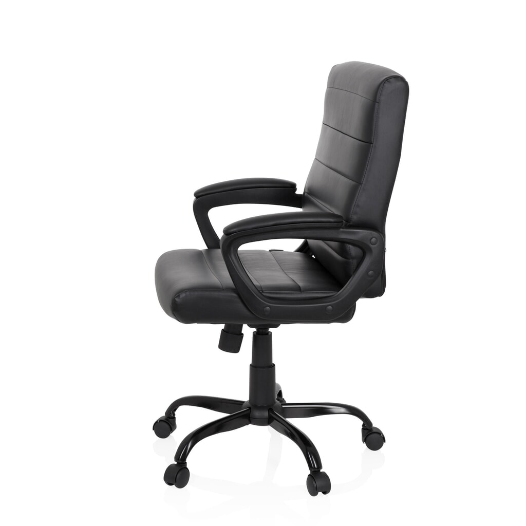 Siège de bureau / fauteuil de direction hjh OFFICE ERGOSMOOTH BIG PU similicuir, noir N° de l'image du produit 8 : Siège de bureau / fauteuil de direction hjh OFFICE ERGOSMOOTH BIG PU similicuir, noir