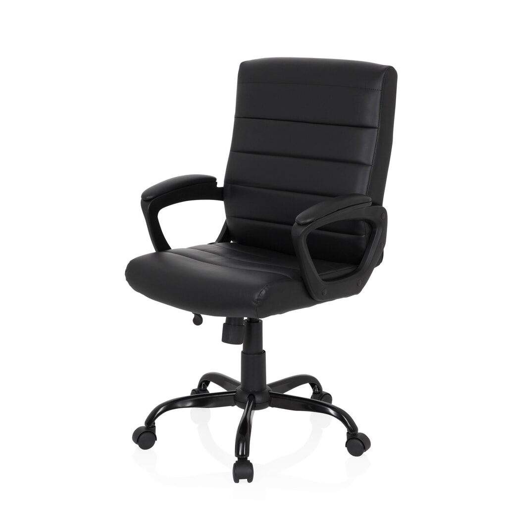 N° de l'image du produit 9 : Siège de bureau / fauteuil de direction hjh OFFICE ERGOSMOOTH BIG PU similicuir, noir