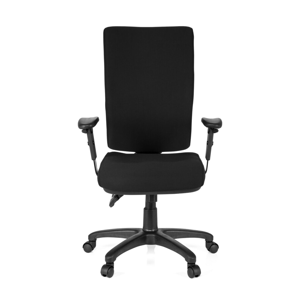 Siège de bureau / fauteuil de direction hjh OFFICE ZENIT HIGH tissu, noir Illustration du produit: Siège de bureau / fauteuil de direction hjh OFFICE ZENIT HIGH tissu, noir