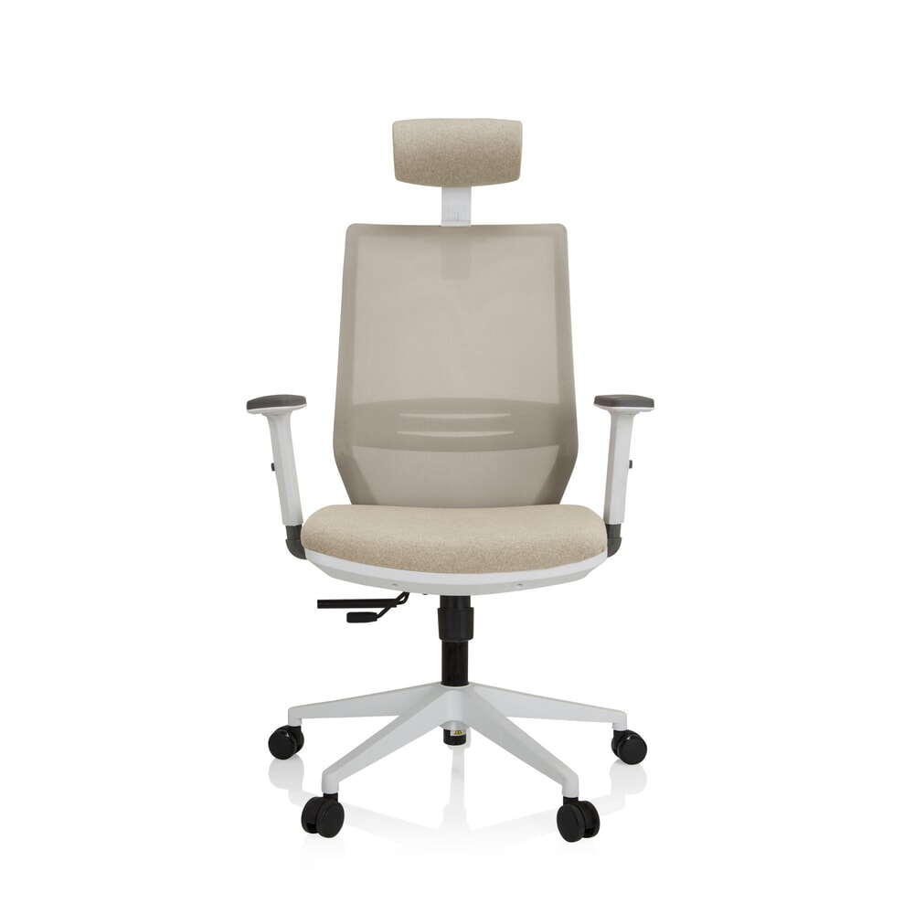 Illustration du produit: Siège de bureau / siège pivotant hjh OFFICE PROFONDO PRO W maille/tissu, beige