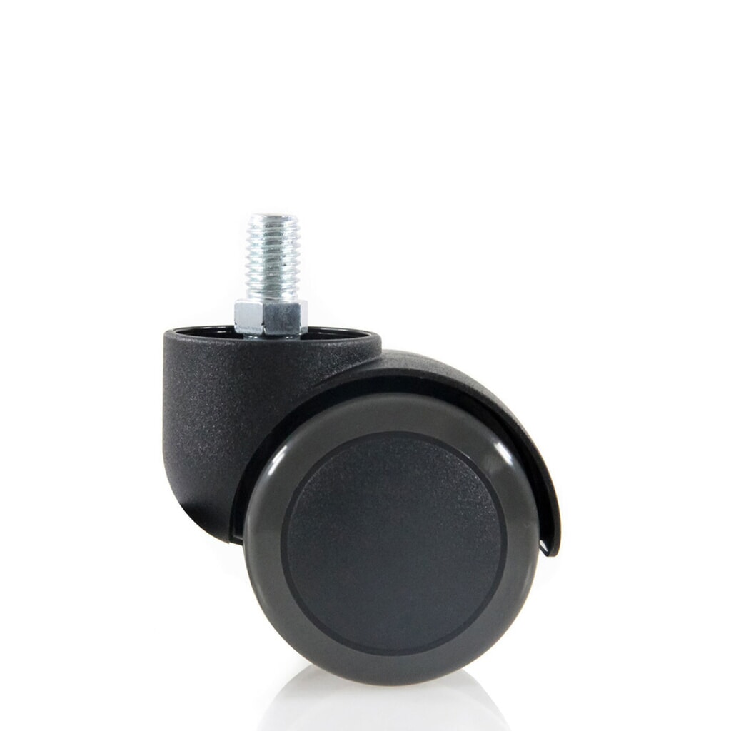5x roulettes pour sols durs hjh OFFICE 50 mm / filetage M10 roulettes de chaise de bureau pour sols durs, (lot de 5) N° de l'image du produit 2 : 5x roulettes pour sols durs hjh OFFICE 50 mm / filetage M10 roulettes de chaise de bureau pour sols durs, (lot de 5)