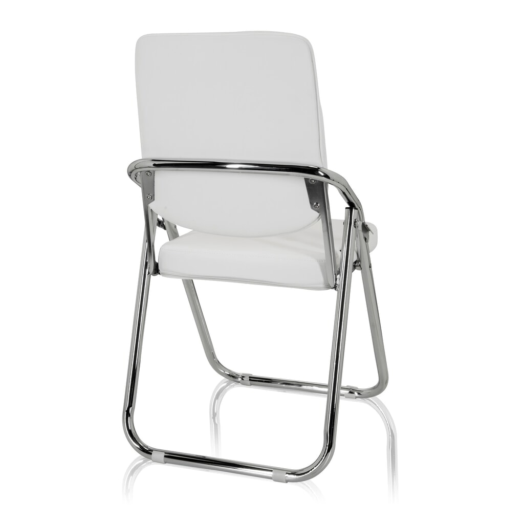 Chaise de réunion / chaise-visiteur hjh OFFICE / ESTO PU, blanc N° de l'image du produit 8 : Chaise de réunion / chaise-visiteur hjh OFFICE / ESTO PU, blanc