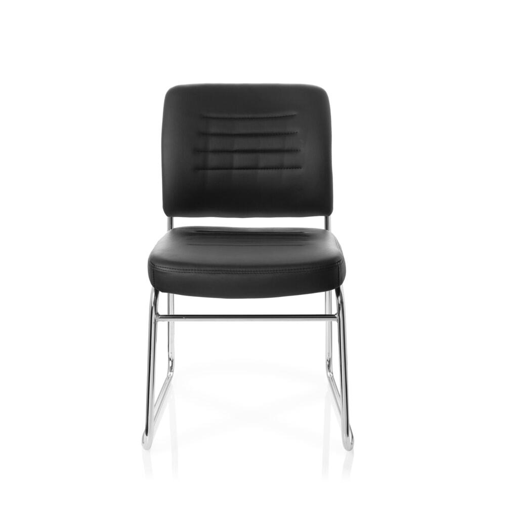 Illustration du produit: Chaise de réunion / chaise-visiteur hjh OFFICE TONSO V similicuir, noir