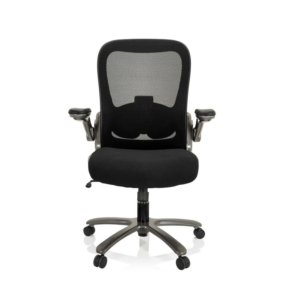 Illustration du produit: Siège pour personne forte / siège de bureau hjh OFFICE INSTRUCTOR T I Titan XXL maille/tissu, noir