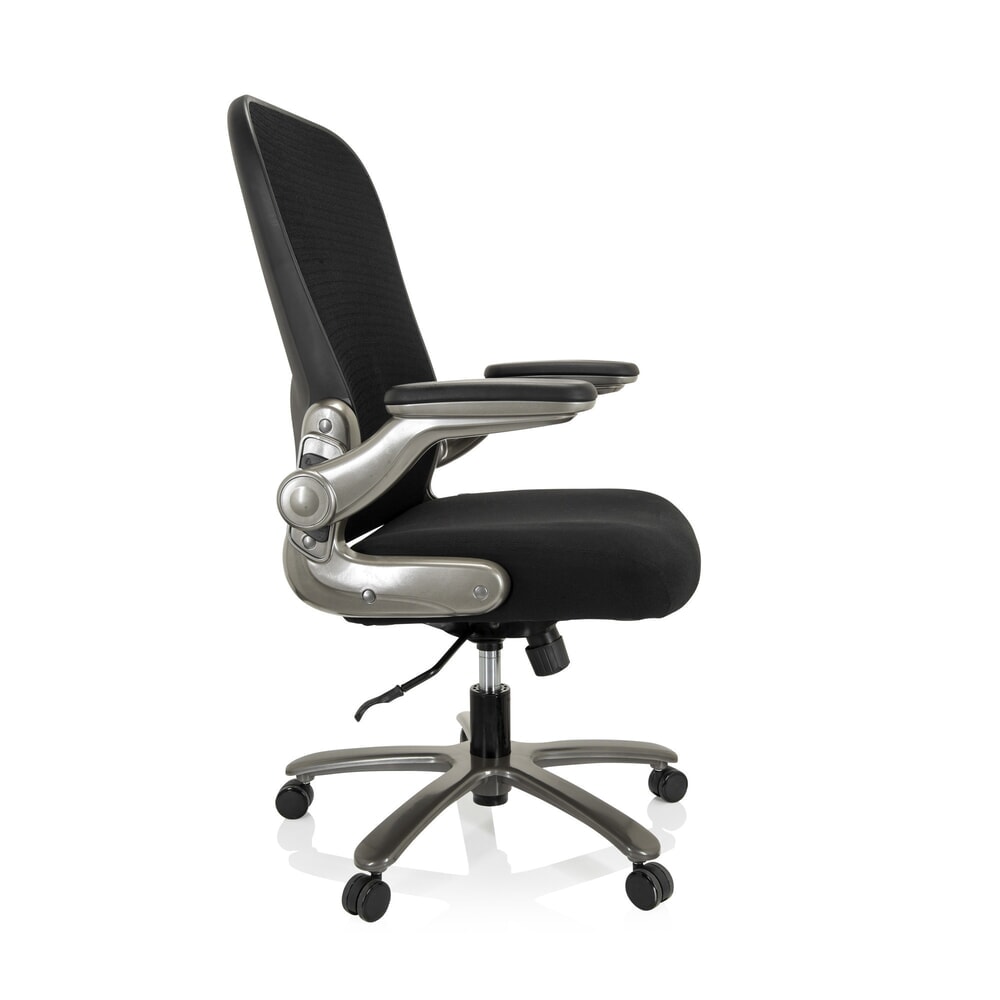 N° de l'image du produit 7 : Siège pour personne forte / siège de bureau hjh OFFICE INSTRUCTOR T I Titan XXL maille/tissu, noir
