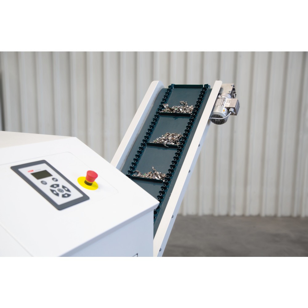 N° de l'image du produit 6 : Destructeur de supports de données numériques HSM StoreEx HDS 230, avec tapis convoyeur, à 1 étage, taille des particules 20 x 40-50 mm
