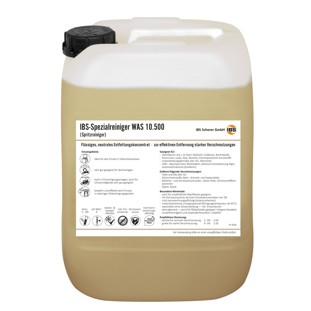 Illustration du produit: Solvant à aspersion IBS WAS 10.500, 20 litres