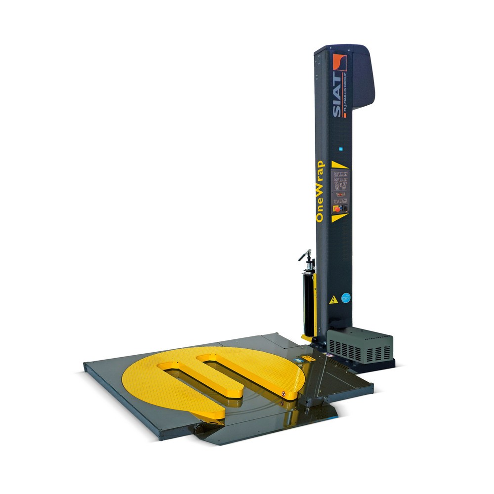 Illustration du produit: Enrouleur de palette SIAT HSD OneWrap 'FM', frein à champ magnétique, hauteur d'emballage 2.100 mm