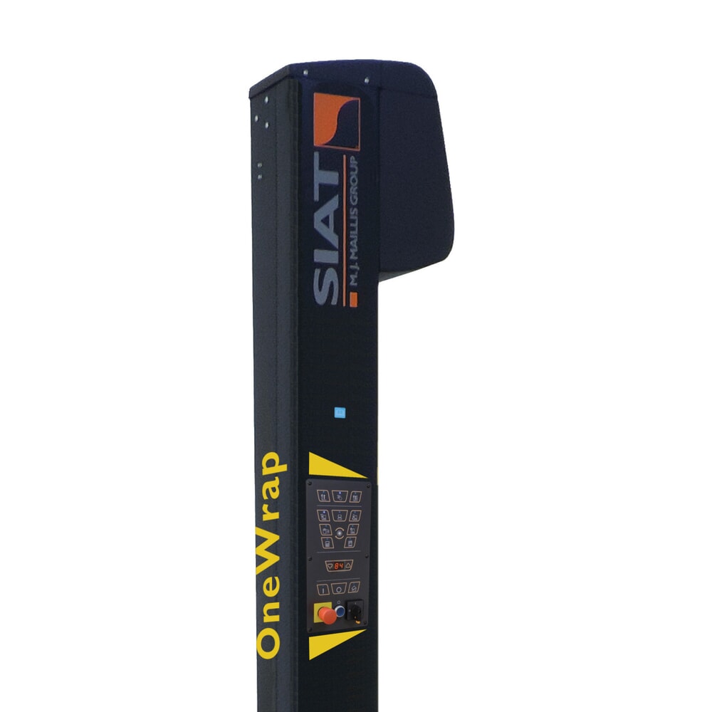 N° de l'image du produit 3 : Enrouleur de palette SIAT HSD OneWrap 'FM', frein à champ magnétique, hauteur d'emballage 2.100 mm