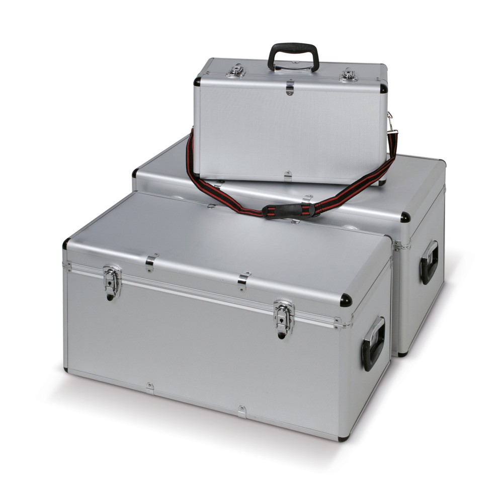 N° de l'image du produit 2 : Jeu de caisses en aluminium