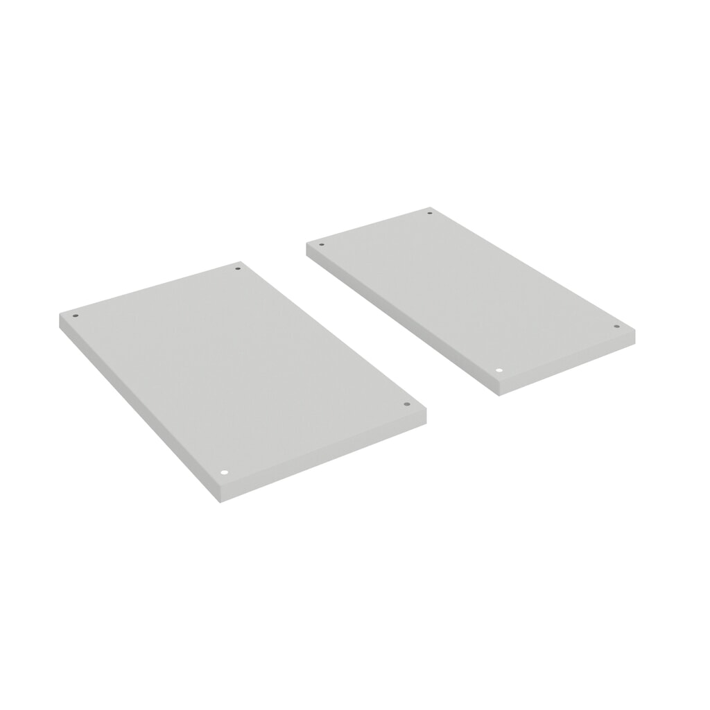 Jeu de tablettes pour armoire-penderie, largeur 250 mm, 2 pièces par unité de vente Illustration du produit: Jeu de tablettes pour armoire-penderie, largeur 250 mm, 2 pièces par unité de vente