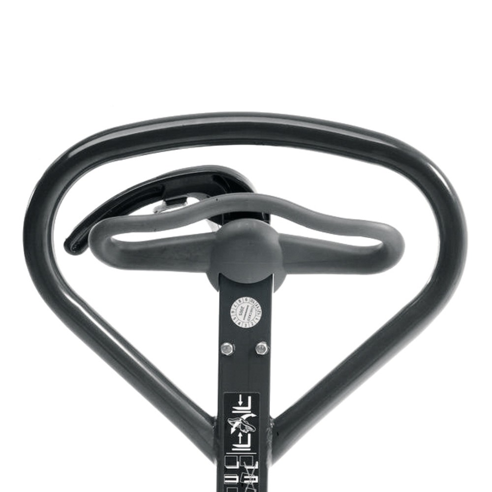 N° de l'image du produit 5 : Transpalette manuel Jungheinrich AM 22, capacité de charge 2 200 kg, longueur des fourches 1 207 mm, caoutchouc plein/polyuréthane, galets tandem