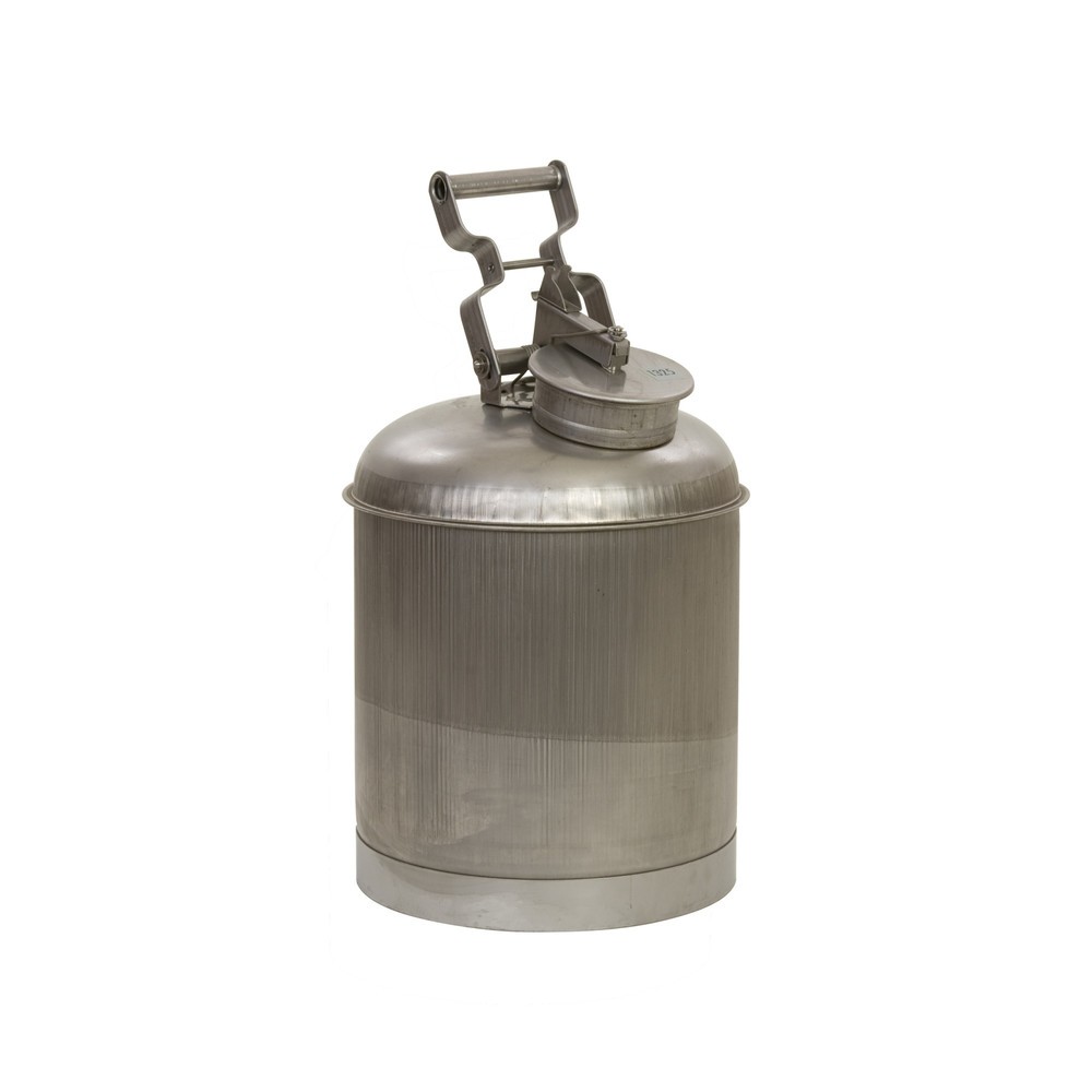 Illustration du produit: Justrite® Bidon pour déchets Eagle, acier inoxydable, 9,5 litres