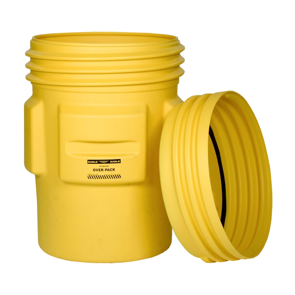 Illustration du produit: Justrite® Fût de sécurité Eagle Overpack, HDPE, 247 litres