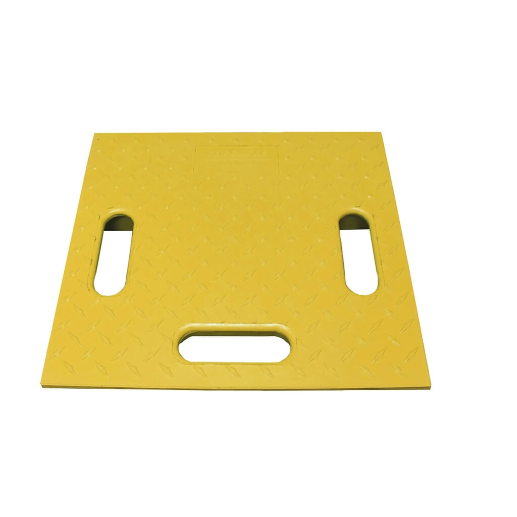 Illustration du produit: Justrite® Passage pour flexibles Diamondback®, rampe, Lxl 260 x 410 mm, jaune