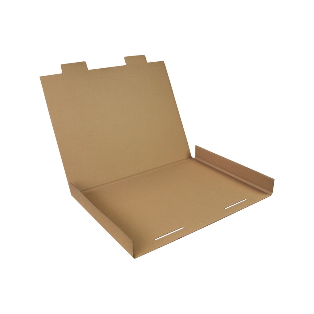 Emballage calendrier, 630 x 430 x 10 mm, qualité 1.20 B, marron, DIN A2 Illustration du produit: Emballage calendrier, 630 x 430 x 10 mm, qualité 1.20 B, marron, DIN A2