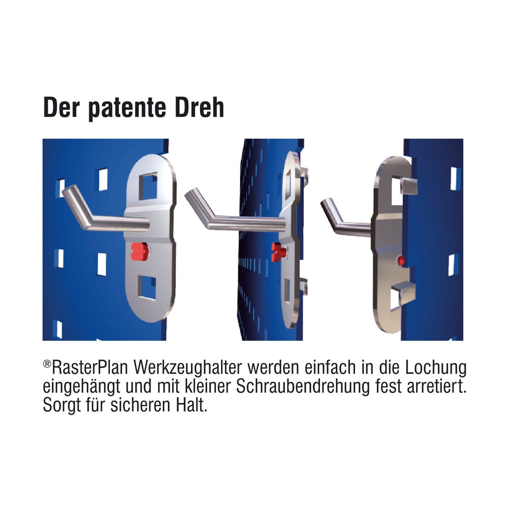 N° de l'image du produit 4 : Support rond, l x P : 25 x 65 mm