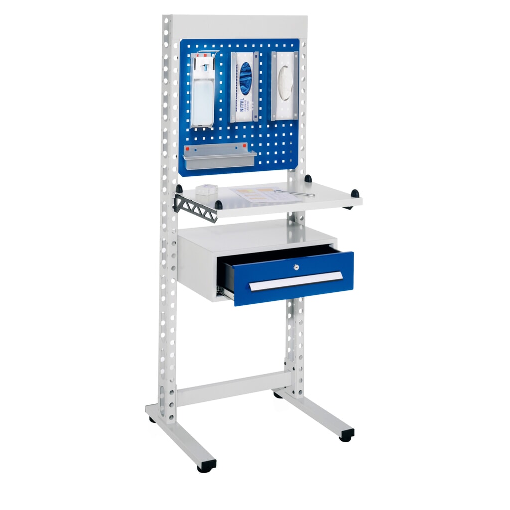 Kappes ErgoPlus® Station d’hygiène, poste de travail debout avec pieds, HxlxP 1 770 x 670 x 400 mm, modèle 1 Illustration du produit: Kappes ErgoPlus® Station d’hygiène, poste de travail debout avec pieds, HxlxP 1 770 x 670 x 400 mm, modèle 1