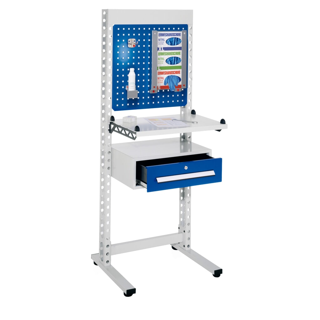 Kappes ErgoPlus® Station d’hygiène, poste de travail debout avec pieds, HxlxP 1 770 x 670 x 400 mm, modèle 4 Illustration du produit: Kappes ErgoPlus® Station d’hygiène, poste de travail debout avec pieds, HxlxP 1 770 x 670 x 400 mm, modèle 4