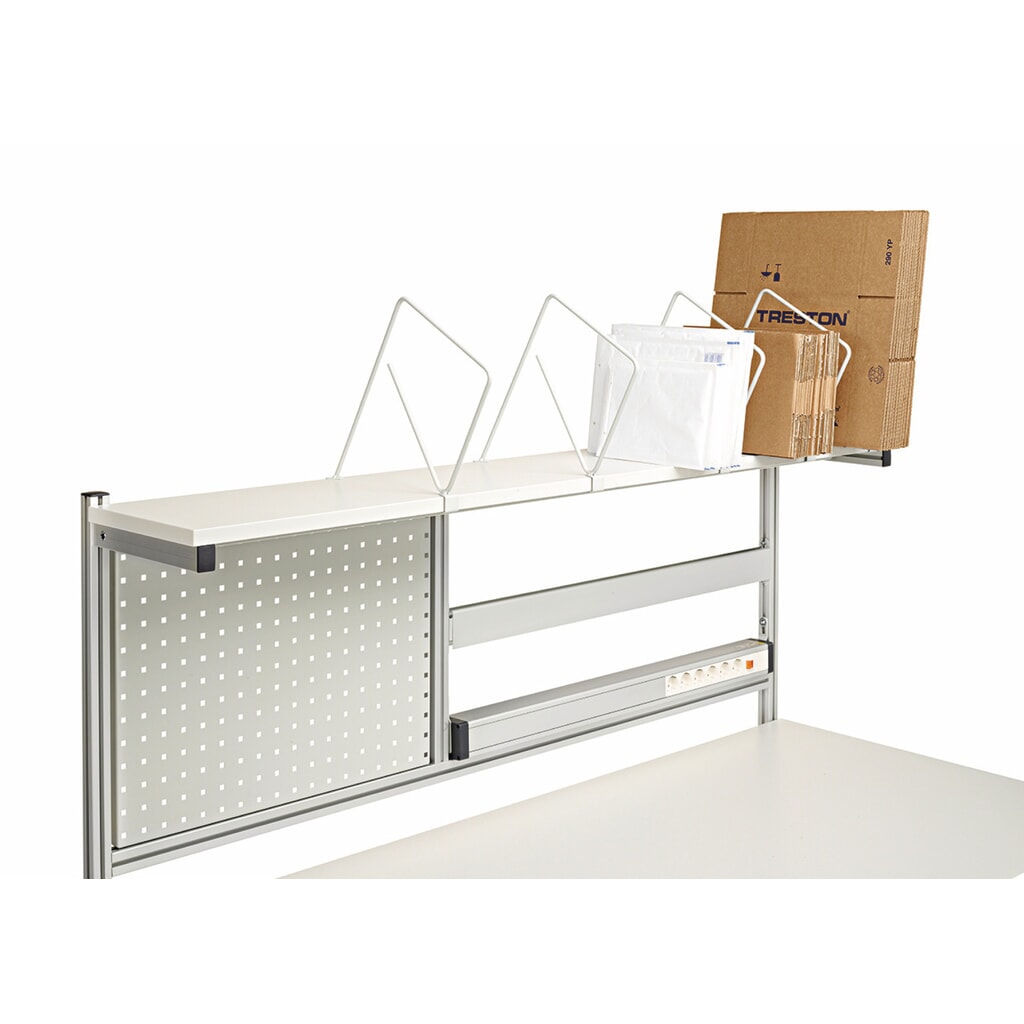 Kit d'arceaux inférieurs réglables pour étagère TRESTON N° de l'image du produit 3 : Kit d'arceaux inférieurs réglables pour étagère TRESTON