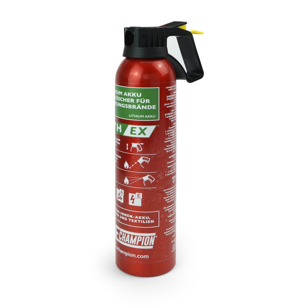 N° de l'image du produit 2 : Kit d'urgence avec sac de transport et d'extinction S RathoLith®, gants de sécurité, lunettes de protection et extincteur 0,5 l
